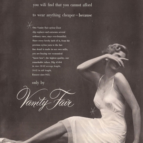 VTG 40s Extacee by Vanity Fair Nightdress - Picture 15 of 16